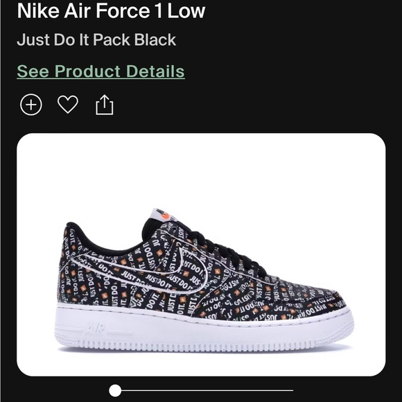 NIKE AF1 “Just do it” - Picture 1 of 8